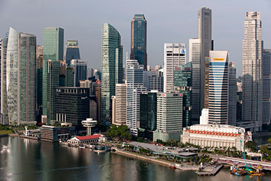 CBD skyline, 2013