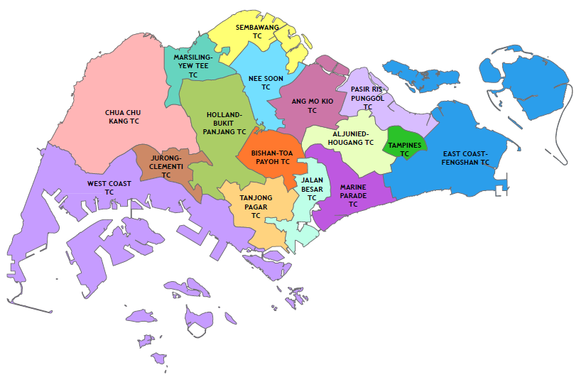 Town Council Boundary Map