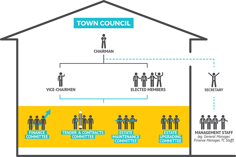 Town Council Organisational Structure