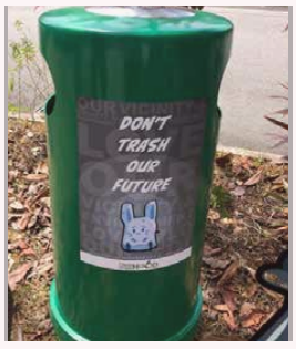 11 - 3 Poster on bin