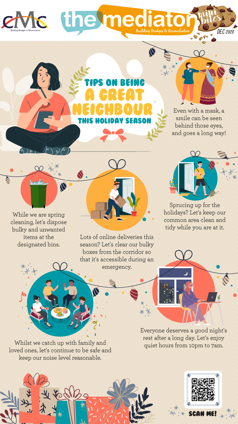 CMC - Tips on being a great neighbour this holiday season