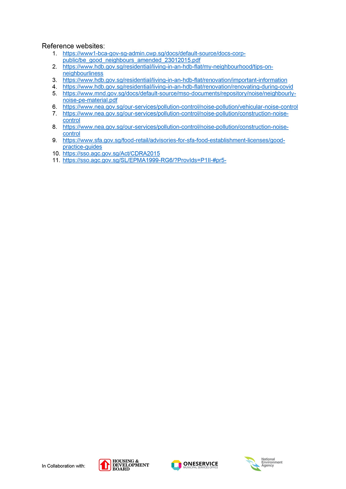 MSO Infosheet on Noise Regulations in SG-10