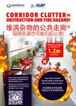 Corridor Clutter Obstruction and Fire Hazard
