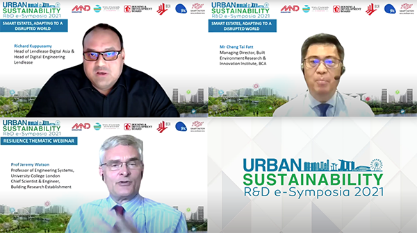 e-Symposia webinar on “Smart Cities: Adapting to a Disrupted World”