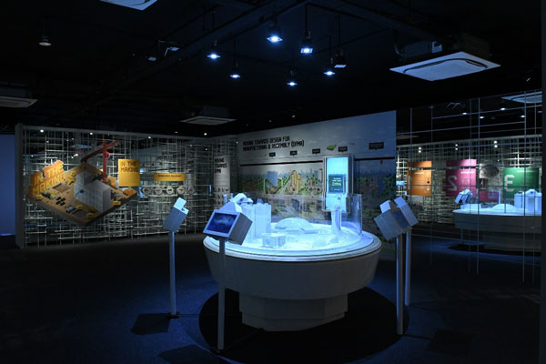 BCA Gallery showcases the transformation of our built environment through interactive displays.