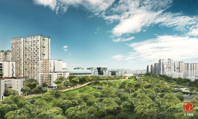 Walking, jogging and cycling between Woodlands Central and Woodlands Waterfront will be a breeze with a new 1.9km WoodsVista Gallery.