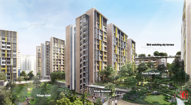 A generous 70% of the development has been infused with lush greenery, offering multiple green community spaces for residents to enjoy