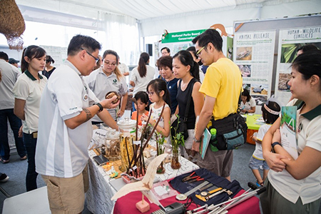 Visitors at the Festival of Biodiversity 2018 got to see interesting displays featuring Singapore’s wildlife as well as take part in fun games and activities.